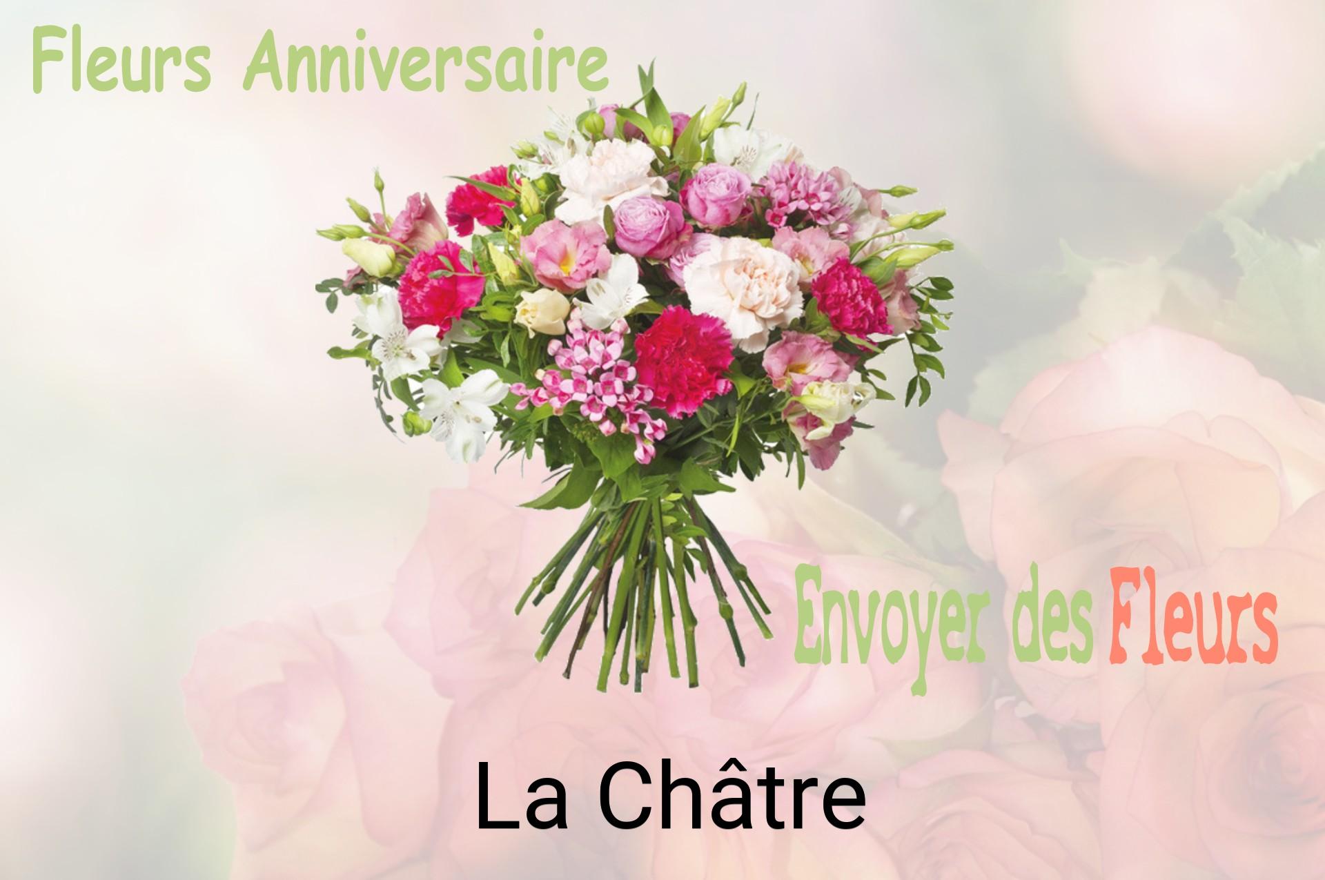 Bouquet de fleurs d’anniversaire livré à La Châtre